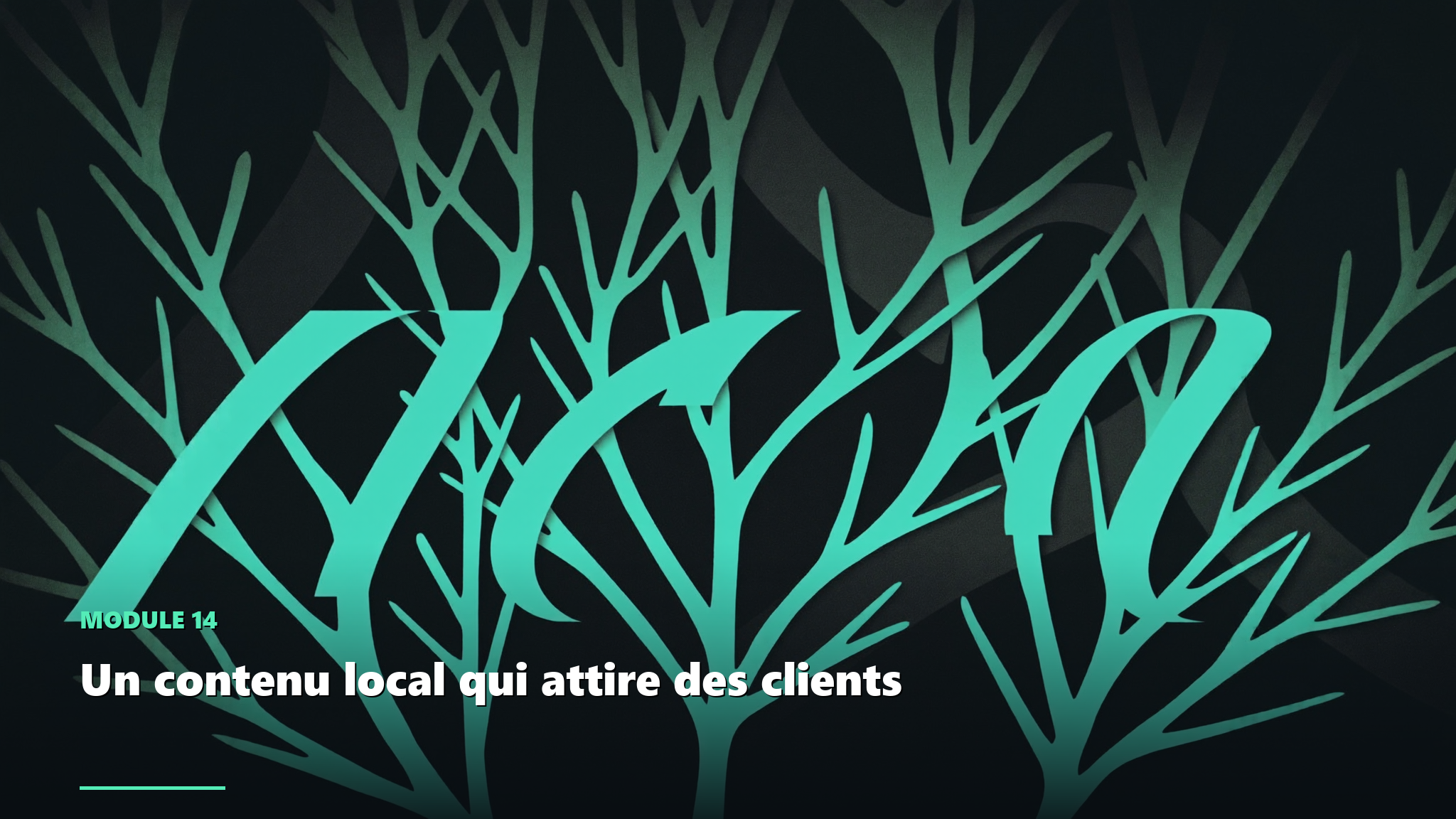 Couverture du module 14