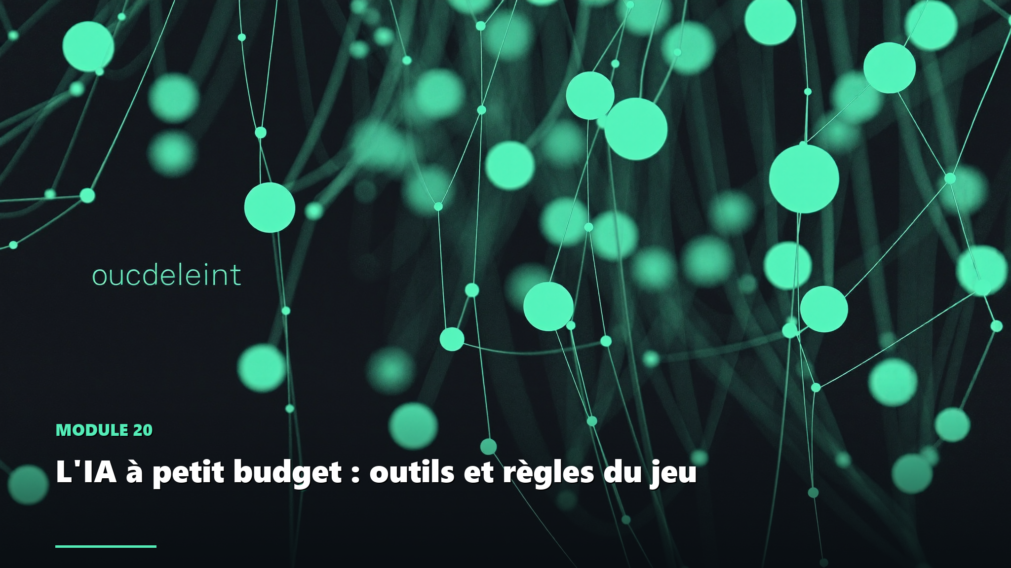 Couverture du module 20
